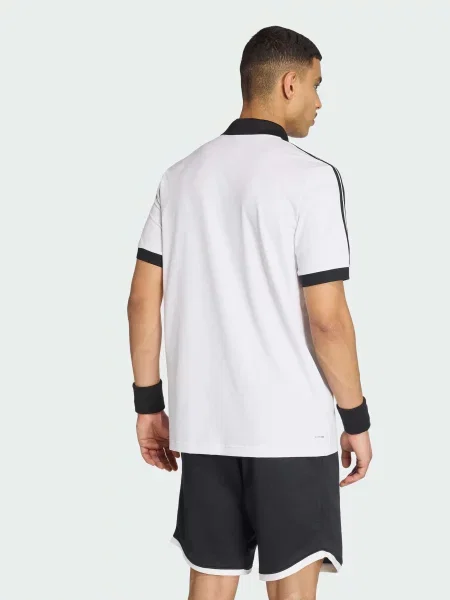 Поло Adidas белое