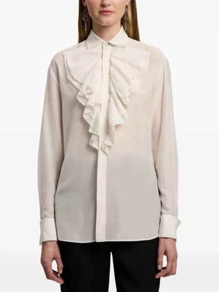 Cămașă Ralph Lauren Collection cu volane