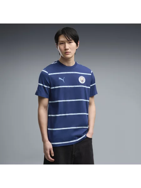 PUMA koszulka Manchester City ftblCulture Printed Odzież S niebieski