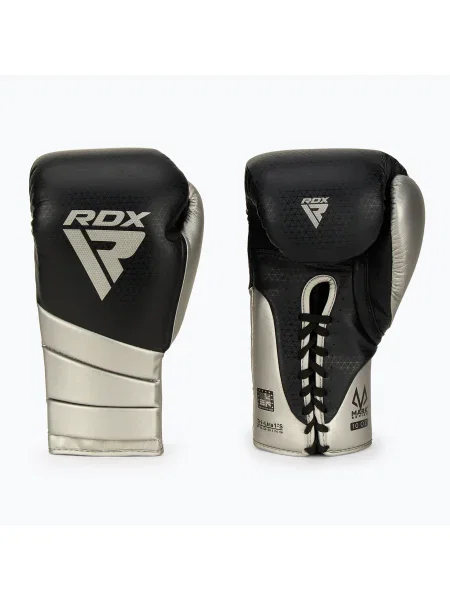 RDX L1 Mark Pro тренировъчни боксови ръкавици сребристи