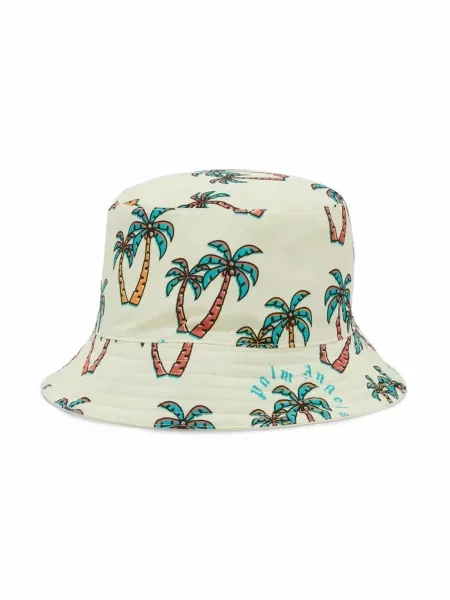 Kapelusz dziecięcy Palm Angels żółty