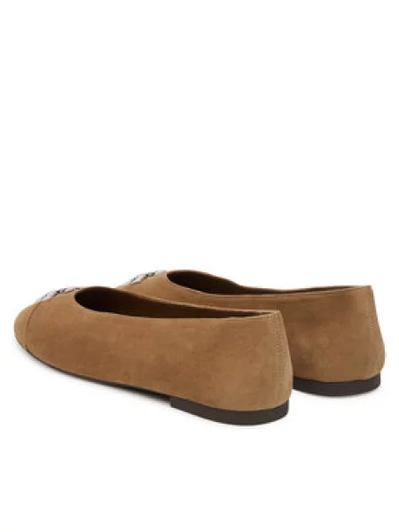 Tory Burch Balerina Charlie szürke
