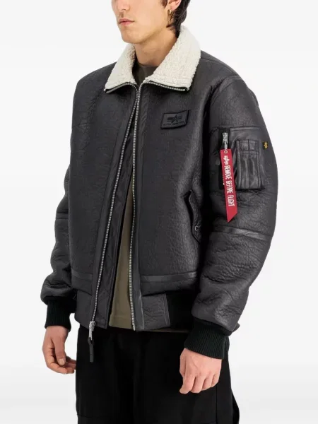 Geacă bomber Alpha Industries negru