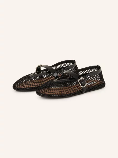 Alaïa Paris Baleriny schwarz czarne
