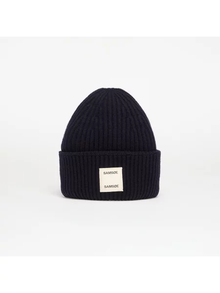 Čepice Samsøe Samsøe Samsoe W Beanie Salute Universal černý