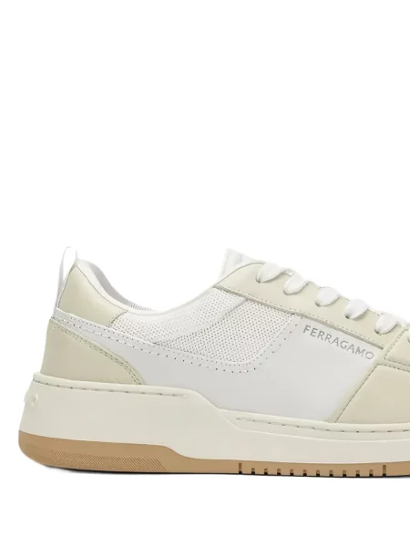 Sneakerși Ferragamo alb