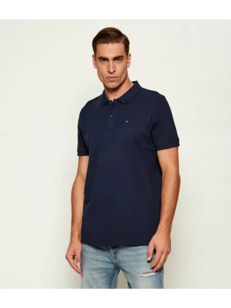Polo Tommy Jeans albastru