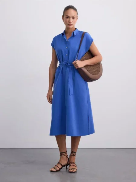 Marškininė suknelė Mohito mėlyna
