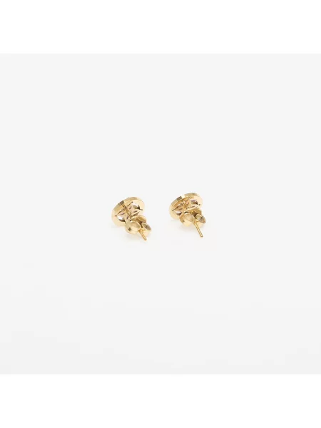 Kolczyki GUESS Secret Garden Yellow Gold/ Pink Universal żółte