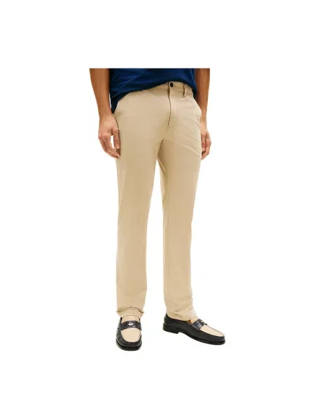 Pantaloni Tommy Hilfiger bej