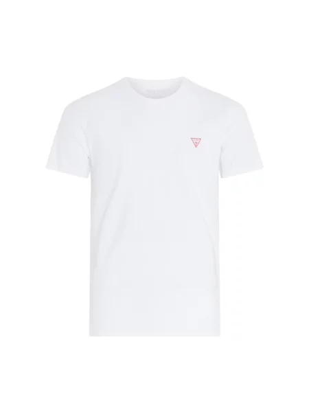 Guess t-shirt gładki biały