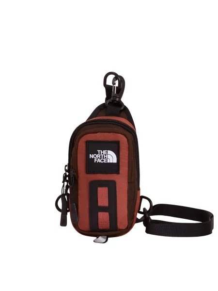 THE NORTH FACE Geantă de umăr Hot Shot maro închis / arămiu negru