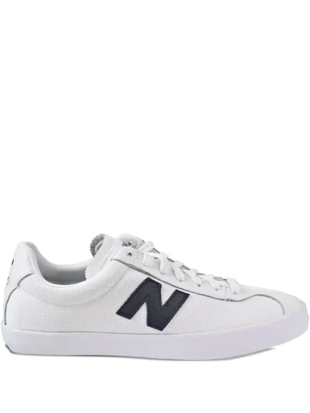 Papuci New Balance din piele de căprioară negru