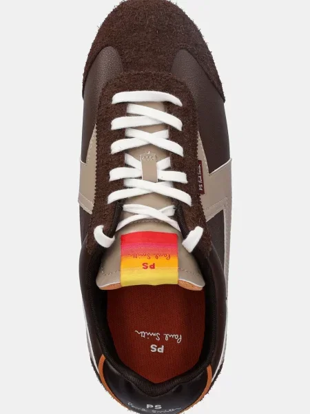 Кожаные кроссовки Ps Paul Smith коричневые