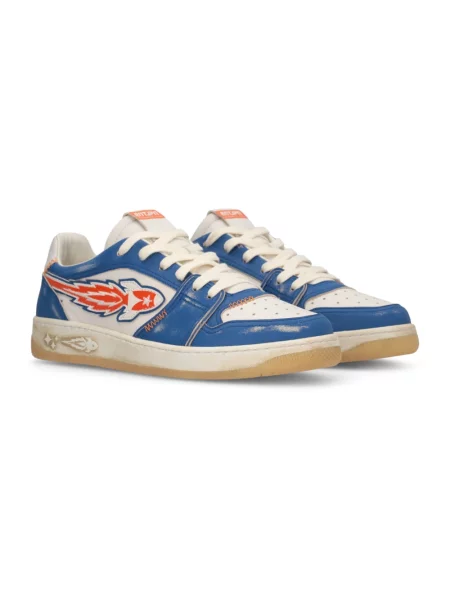 Sneakersy Enterprise Japan niebieskie