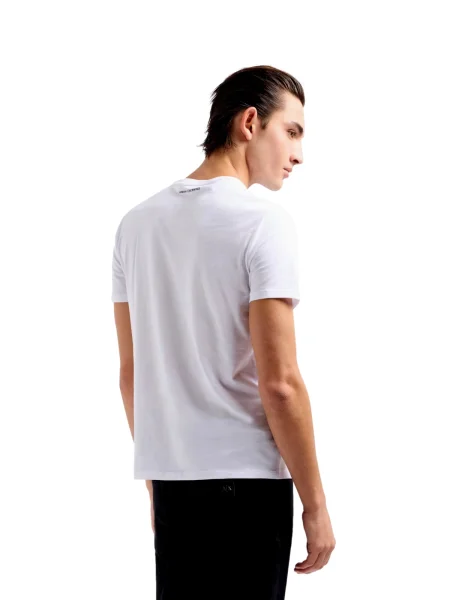 ARMANI EXCHANGE Majica črna bela