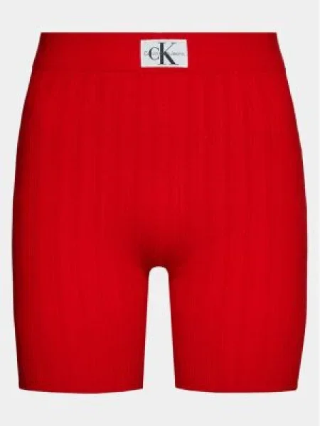 Calvin Klein Jeans pantaloni scurți biker roșu