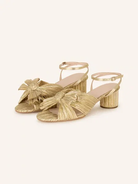 Loeffler Randall Sandály Dahlia zlatá