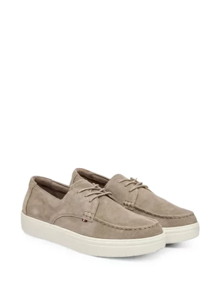 Sneakerși Tommy Hilfiger din piele de căprioară