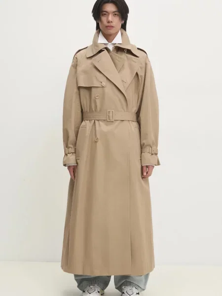 Καμπαρντίνα VETEMENTS Double Trench μπεζ
