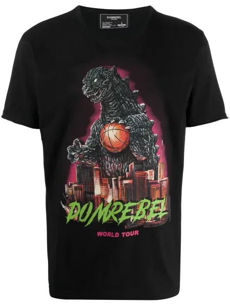 Tricou Domrebel negru