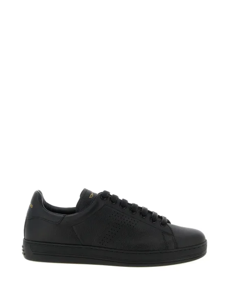 Sneakerși Tom Ford din piele negru