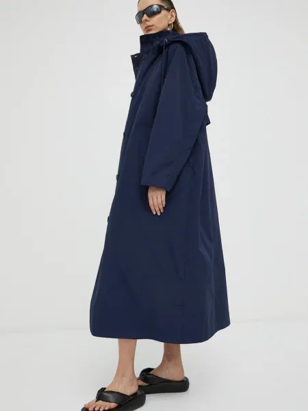 Résumé palton femei marin de tranzitie albastru