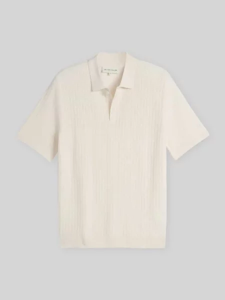 Koszulka polo z czystej bawełny o kroju regular fit Tom Tailor biała