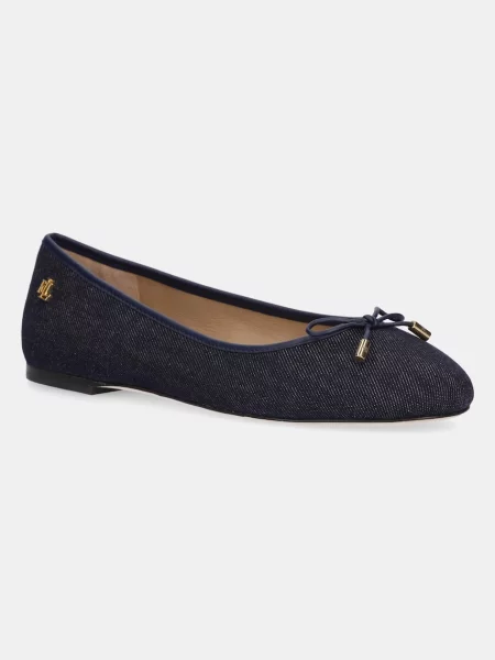 Балеринки Lauren Ralph Lauren Jayna тъмносиньо