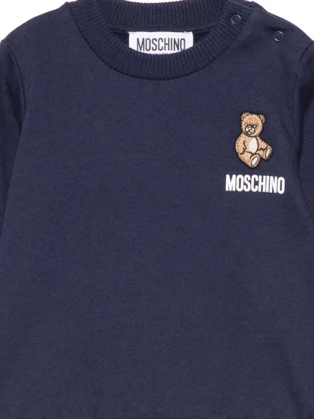 Bluza dziecięca Moschino niebieska