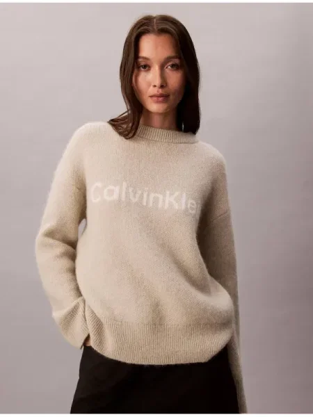 Calvin Klein De lână pulover | bej