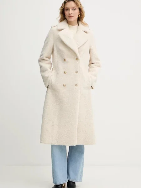 Guess płaszcz LAILA beżowy