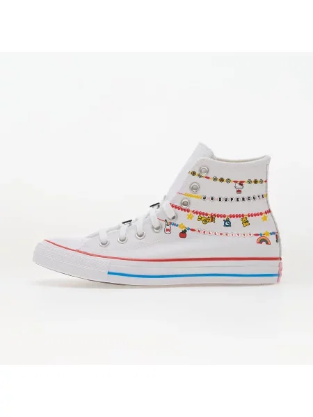Sneakers Converse x Hello Kitty and Friends Chuck Taylor All Star Hi White/ Red/ Yellow EUR alb