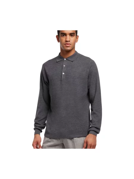 Sweter Brooks Brothers wełniany szary