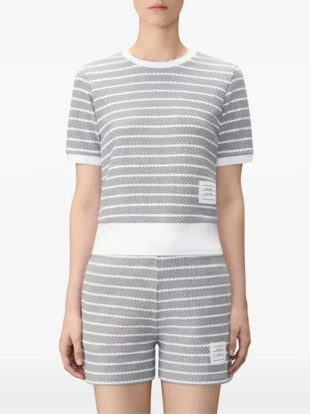 Tricou Thom Browne gri