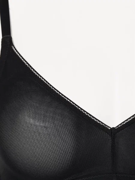 Hanro Bustier Podprsenka Smooth Illusion černá