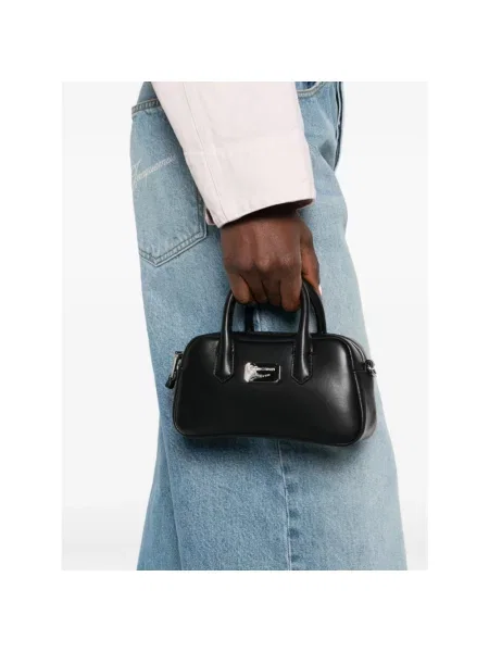 Emporio Armani torebka skórzana czarna