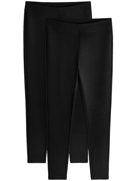 The Set Leggings Ponte' negru