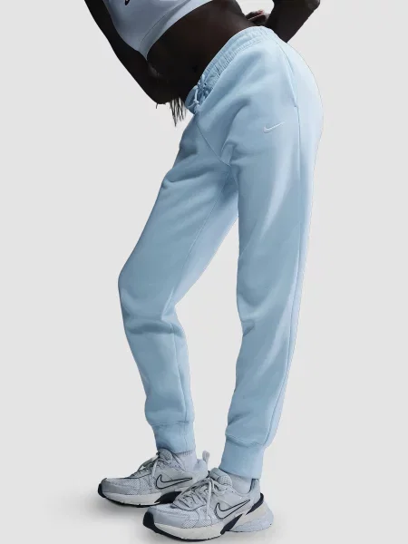 Джогери NIKE Sportswear Phoenix Fleece бавовна/поліестер блакитний