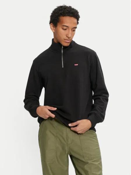 Levi's hanorac de barbati negru neted alb