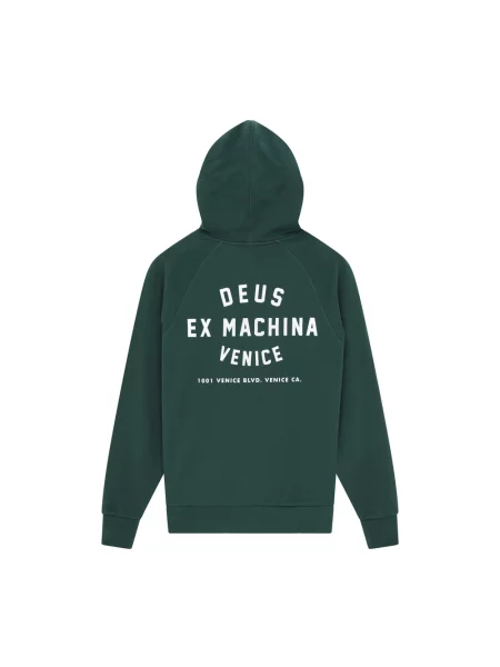Bluza z kapturem Deus Ex Machina z kapturem zielona