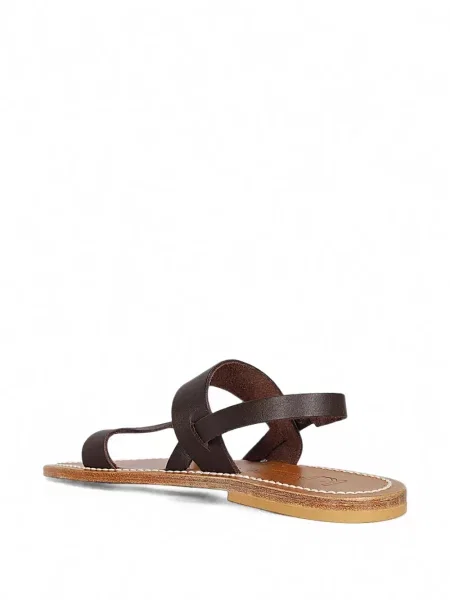 Sandale K. Jacques din piele maro