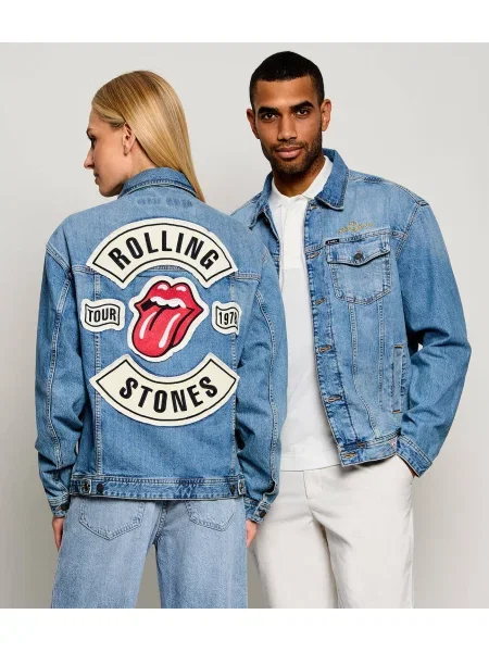 Guess Jeans Geacă de blugi albastru
