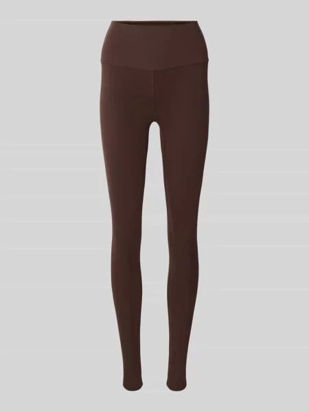 Legginsy o kroju slim fit z nadrukiem z logo model Freesoft' Varley
