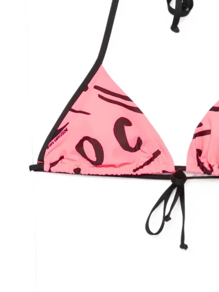 Top Moschino cu imagine roz