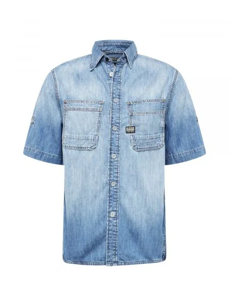 G-Star RAW Cămașă denim albastru