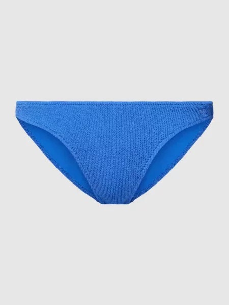 Figi bikini z fakturowanym wzorem model ‘NAIDA SCRUNCHY’ Banana Moon niebieski