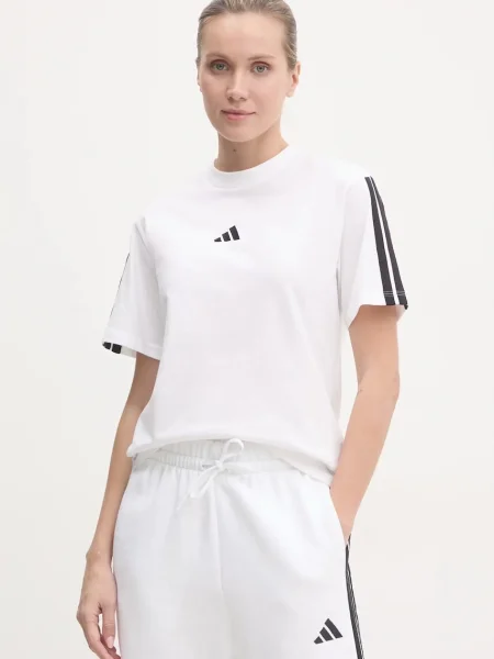 ADIDAS SPORTSWEAR Tricou funcțional negru alb