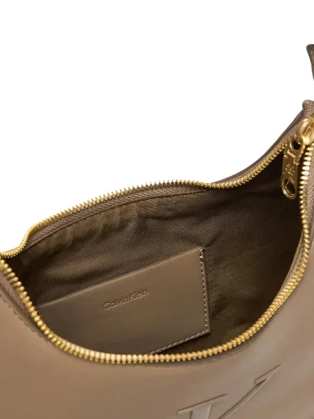 Calvin Klein Geantă Bold Ck Small Shoulder Bag bej