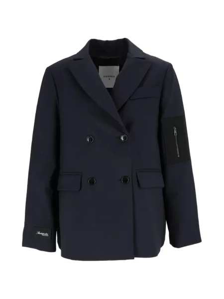 Sacou Shirtaporter cu două rânduri de nasturi albastru